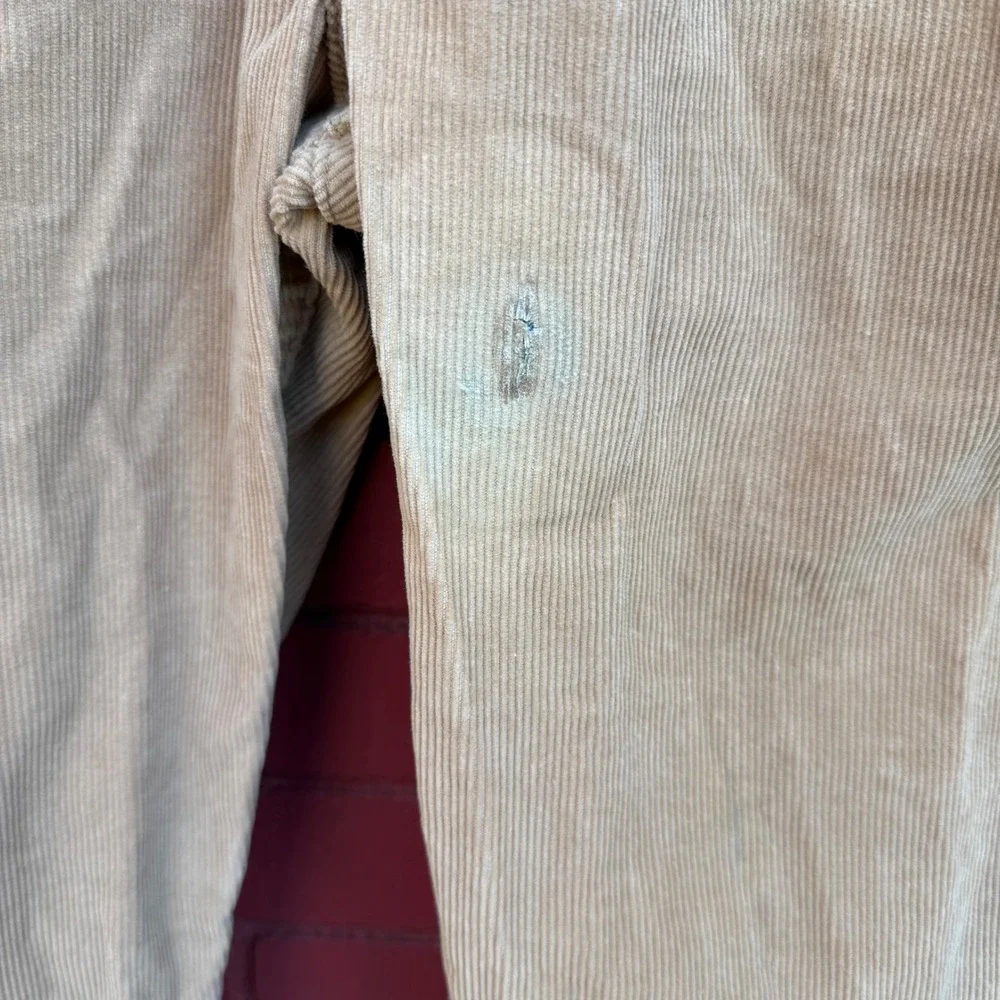 Vtg 70s Levi Strauss 517 Corduroy Pants Tan Mens Size W30‎ L30 Bootcut Retro